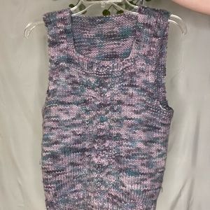Handmade Knit Sweater Vest